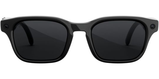 Lunettes connectées META Adventurer Noir classique, Verres gris p