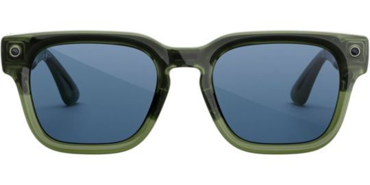 Lunettes connectées META Fury Vert foncé, Verres bleu clair Atlan