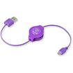 Câble micro USB RETRAK Universel Micro USB Violet 1m