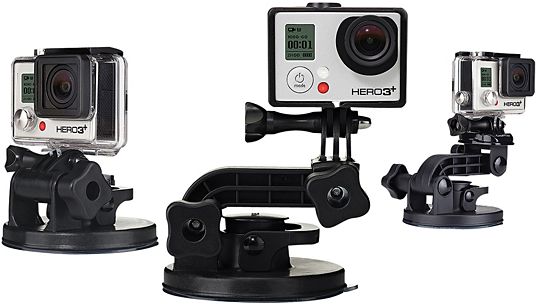 AuyKoo Support à Ventouse pour GoPro Hero 11/10/9/8/7/6/5 et caméras  d'action, Support à Ventouse, Support Pliable pour Voitures, Bateaux,  Yachts, Motos pour enregistrements vidéo : : High-Tech