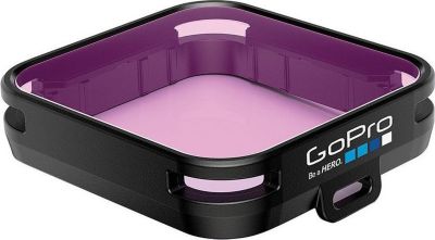 Fixation GOPRO Filtre magenta pour boîtier de remplacem