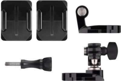 Fixation GOPRO frontale + latérale pour casque