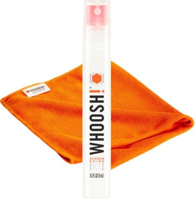 Chiffon micro fibres WHOOSH pour Écran 8 ml + Chiffon Antimicrobien