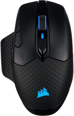 Souris ergonomique, Souris de Gaming avec joystick, 10000 DPI  (réglable), conception