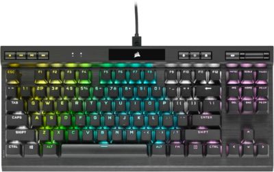 Clavier gamer CORSAIR K70 RGB TKL CHAMPION SERIES Noir