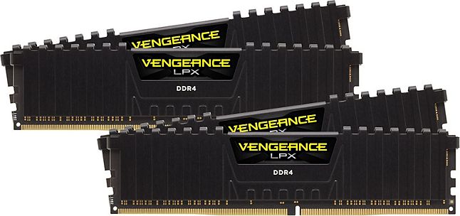 Corsair vengeance lpx 8gb top