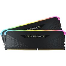 Mémoire PC CORSAIR 32GB 3200MHz DDR4 Vengeance RGB RS Black
