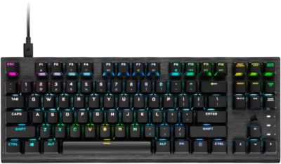 Clavier gamer sans fil CORSAIR K60 RGB PRO TKL OPX