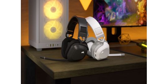 Casque gamer CORSAIR HS80 MAX Wireless blanc