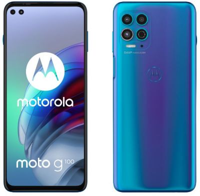 Smartphone MOTOROLA G100 Bleu Reconditionné