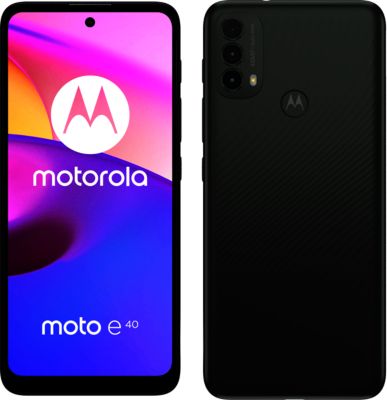 Smartphone MOTOROLA E40 Noir Reconditionné