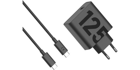 Chargeur + câble MOTOROLA 125W Noir