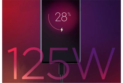 Chargeur + câble MOTOROLA 125W Noir