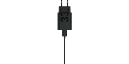 Chargeur + câble MOTOROLA 33W Noir