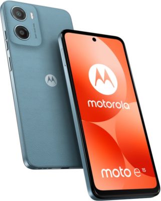 Smartphone MOTOROLA E15 Bleu brume 64Go