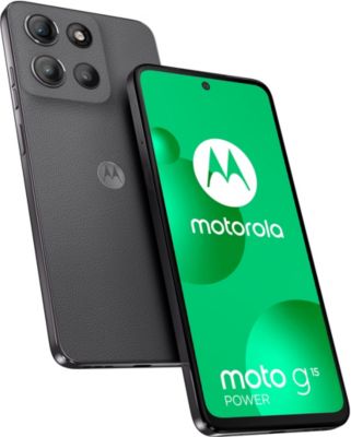 Smartphone MOTOROLA G15 Power Gris 256Go