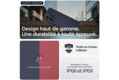 Smartphone MOTOROLA G86 Gris 256Go