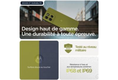 Smartphone MOTOROLA G86 Vert 256Go