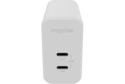 Chargeur USB C MOPHIE 67W duo Power Delivery x2 USB-C