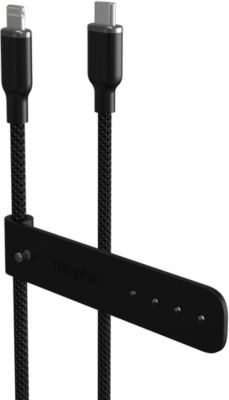 Câble de charge MOPHIE 2M USB-C vers lightning noir
