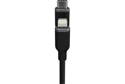 Câble de charge MOPHIE 2M USB-C vers lightning noir
