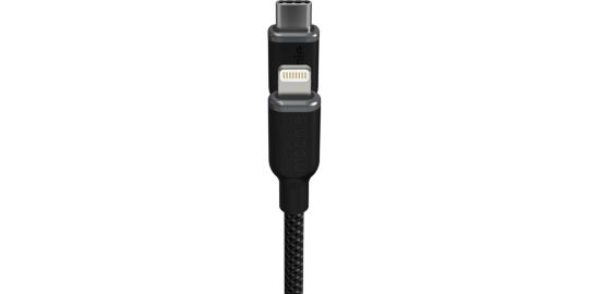 Câble de charge MOPHIE 2M USB-C vers lightning noir