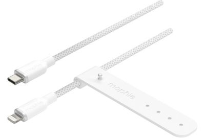 Câble de charge MOPHIE 2M USB-C vers Lightning blanc