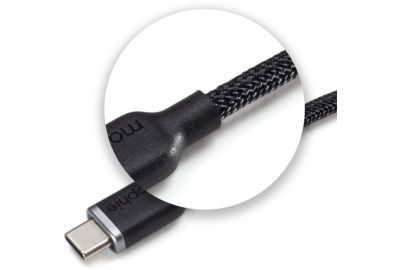 Câble de charge MOPHIE 3M USB-C vers Lightning noir