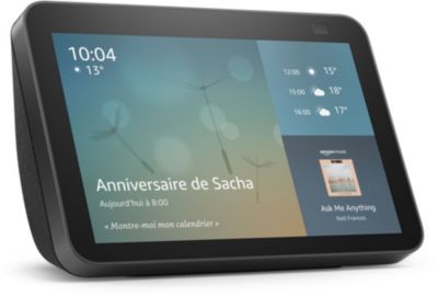 Assistant vocal AMAZON Echo Show 8 2e génération Anthracite