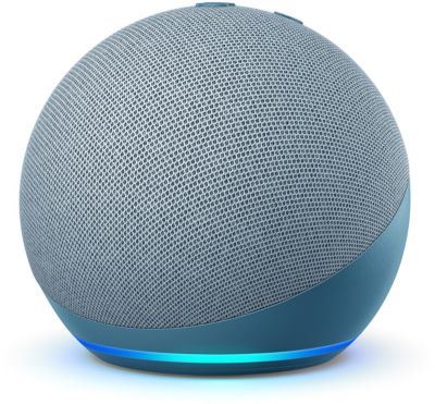 Assistant vocal Amazon Echo Dot 4 Bleu Gris