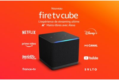 Clé AMAZON Fire TV Cube avec Alexa 2022