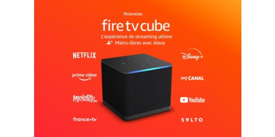 Clé AMAZON Fire TV Cube avec Alexa 2022
