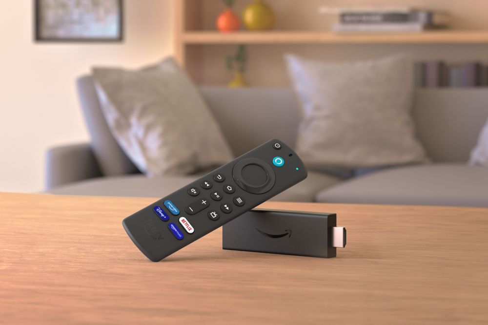 Passerelle multimédia  Fire TV Stick 4K avec télécommande