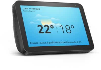 Assistant vocal AMAZON Echo Show 8 Anthracite