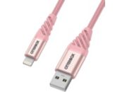 Câble Lightning OTTERBOX vers USB 1m rose Renforce