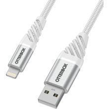 Câble Lightning OTTERBOX vers USB 1m blanc Renforce