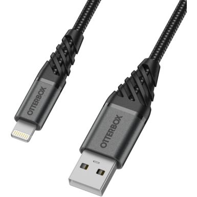 Câble Lightning OTTERBOX vers USB 1m noir Premium