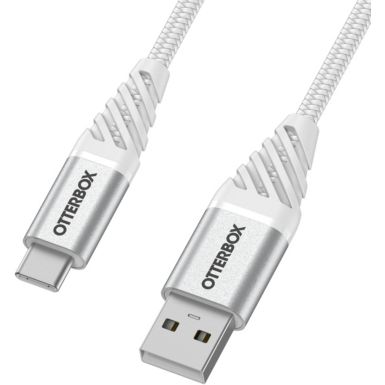 Câble USB C OTTERBOX vers USB blanc 3m Premium