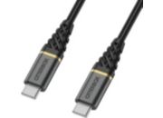 Câble USB C OTTERBOX vers USB-C noir 1m Premium