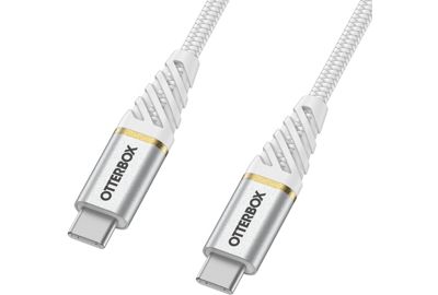 Câble USB C OTTERBOX vers USB-C blanc 1m Premium