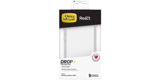 Coque OTTERBOX Samsung A02s React transparent