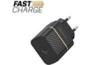 Chargeur USB C OTTERBOX USB-C 20W + Cable USB-C noir