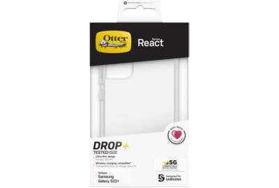 Coque OTTERBOX Samsung S22+ React transparent