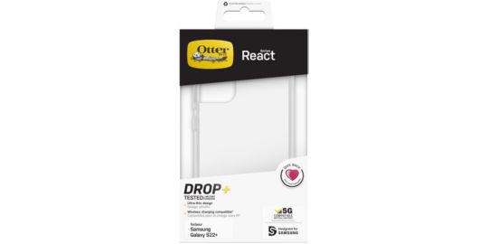 Coque OTTERBOX Samsung S22+ React transparent
