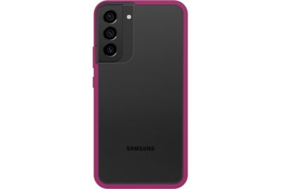 Coque OTTERBOX Samsung S22+ React transparent/rose