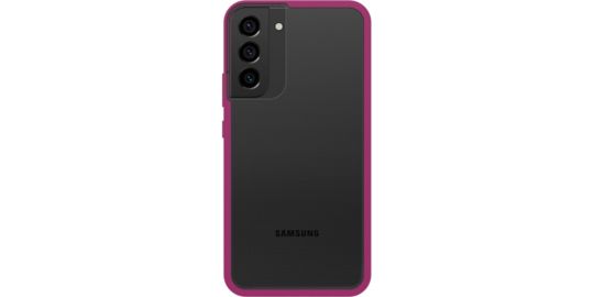 Coque OTTERBOX Samsung S22+ React transparent/rose