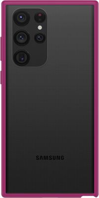 Coque OTTERBOX Samsung S22 Ultra React transparent/rose