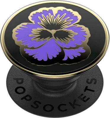 Support smartphone POPSOCKET Adhésif Stand et Selfie Flowering Iris