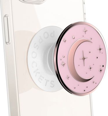 Support smartphone POPSOCKET PopGrip Dainty Cosmic Rose adhésif