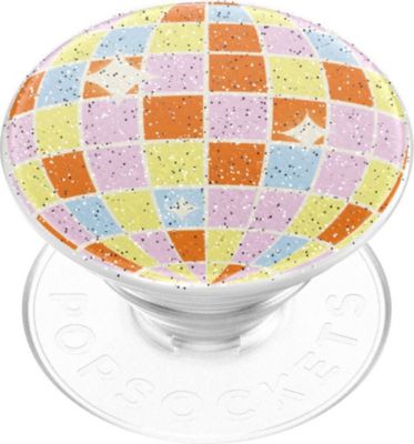 Support smartphone POPSOCKET Universel Adhésif Stand Retro Disco
